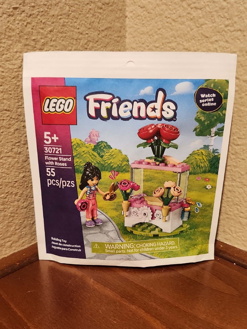 LEGO Friends Pink Flower Stand with Roses